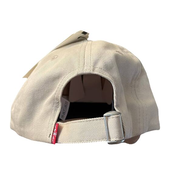 NWT Levi’s Jeans Logo Adjustable Hat Tan - Picture 4 of 4